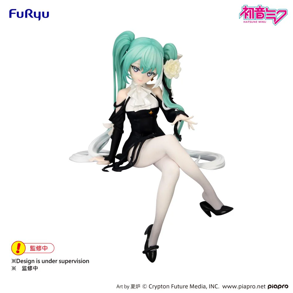 Noodle Stopper Figure: Hatsune Miku Flower Fairy White Rose Ver. - Image 2