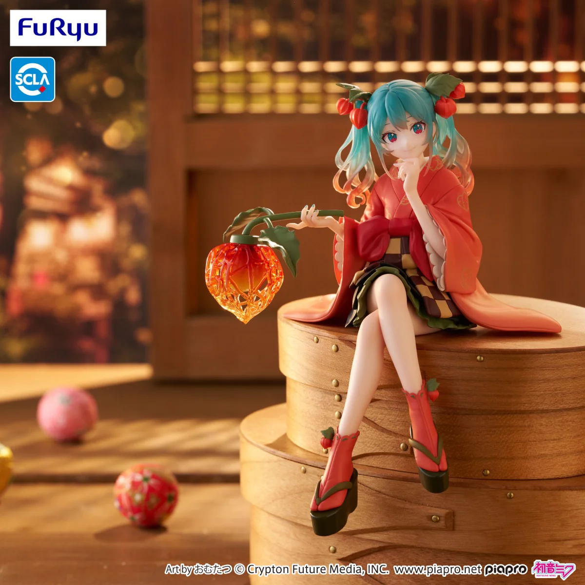 Noodle Stopper Figure: Hatsune Miku Flower Fairy Winter Cherry Ver. - Image 11
