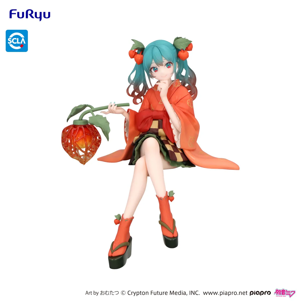 Noodle Stopper Figure: Hatsune Miku Flower Fairy Winter Cherry Ver. - Image 2