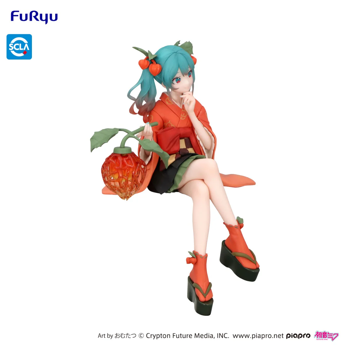 Noodle Stopper Figure: Hatsune Miku Flower Fairy Winter Cherry Ver. - Image 3