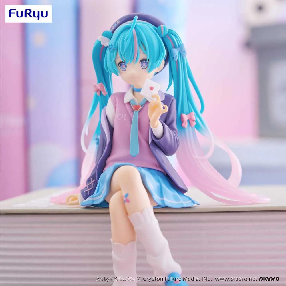 Noodle Stopper Figure: Hatsune Miku Love Blazer Navy Color Ver. - Image 8