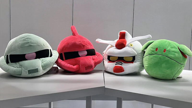 Nui Plush Zakupla-Kun's Big Head (Mobile Suit Gundam) - Image 2