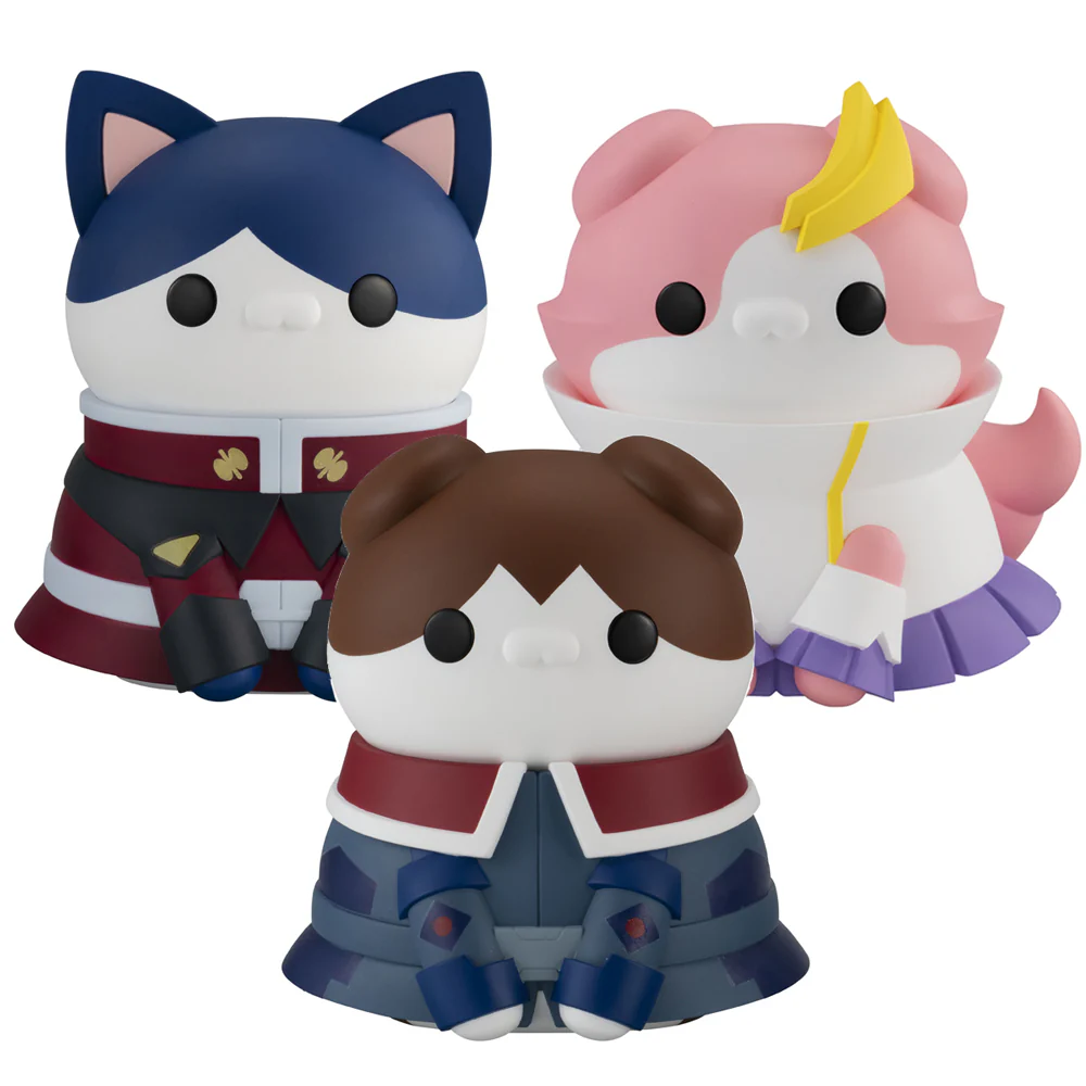 Nyanto! The Big Series Nyandam SEED: Kira, Athrun, & Lacus [set with gift]