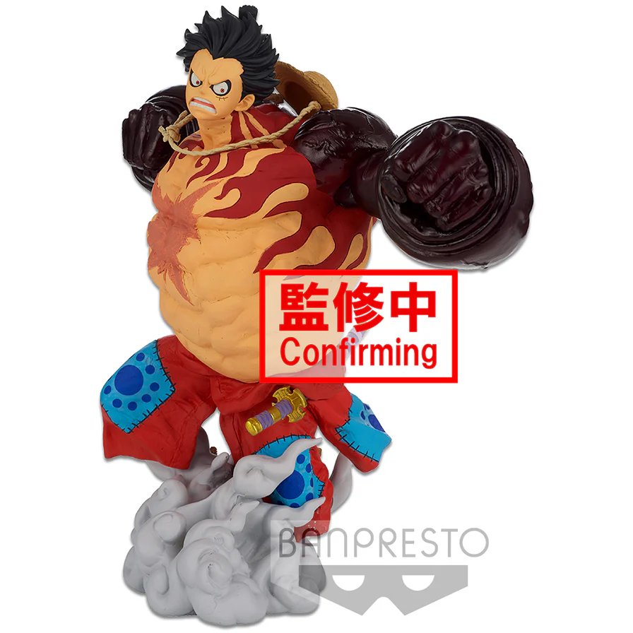 One Piece BANPRESTO WORLD FIGURE COLOSSEUM 3 SUPER MASTER STARS PIECE: Monkey D. Luffy Gear 4 [The Original]
