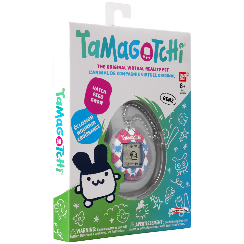 Original Tamagotchi: Argyle Heart (Gen 2) - Image 7