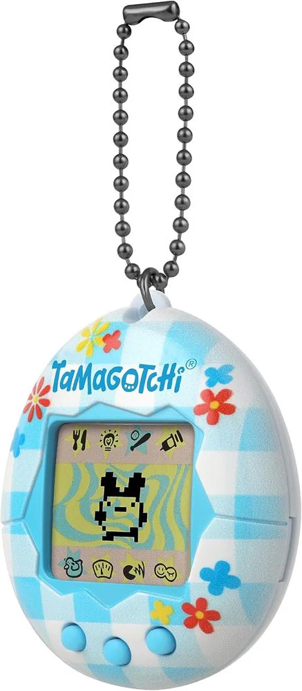 Original Tamagotchi: Flower Gingham (Gen 2) - Image 4