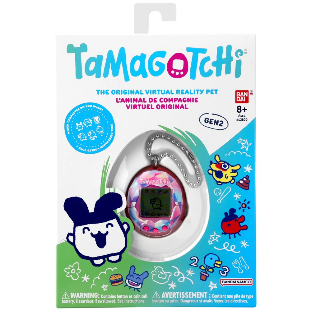 Original Tamagotchi: Pink Treasure Jewel (Gen 2) - Image 4