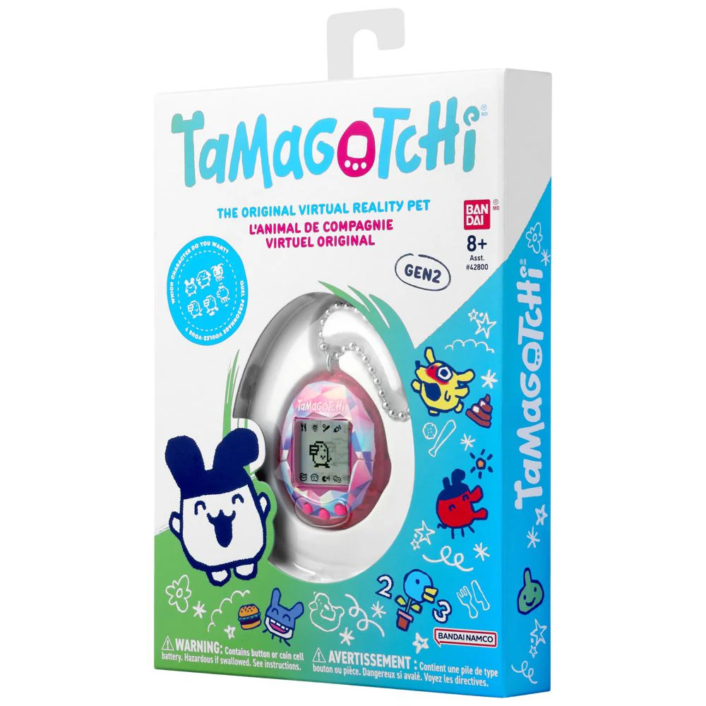 Original Tamagotchi: Pink Treasure Jewel (Gen 2) - Image 5
