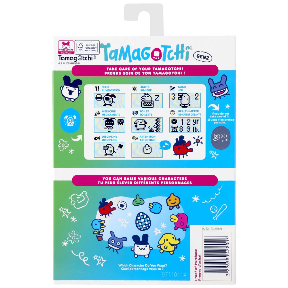 Original Tamagotchi: Pink Treasure Jewel (Gen 2) - Image 7