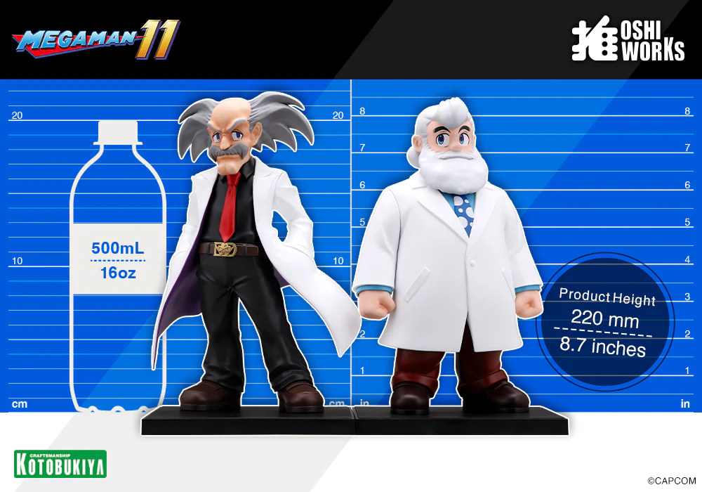 Oshi Works: Dr. Wily & Dr. Light (Mega Man) - Image 23