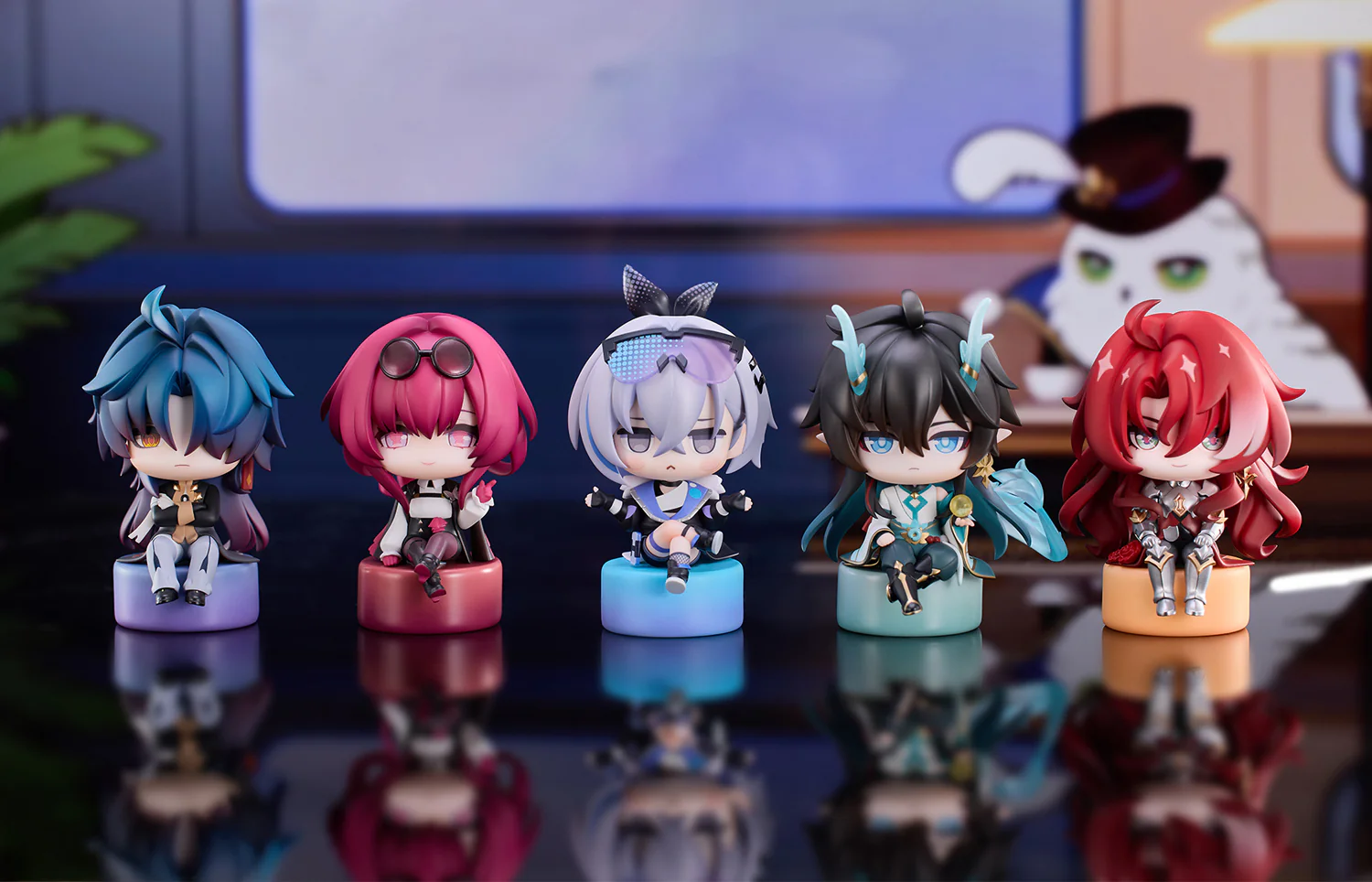 Owlbert's Studio Vol. 1 Kafka Chibi Figure (Honkai: Star Rail) - Image 2