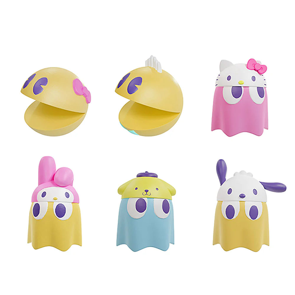 Pac-Man x Sanrio Characters Chibi Collect Figure Vol. 1 (set)