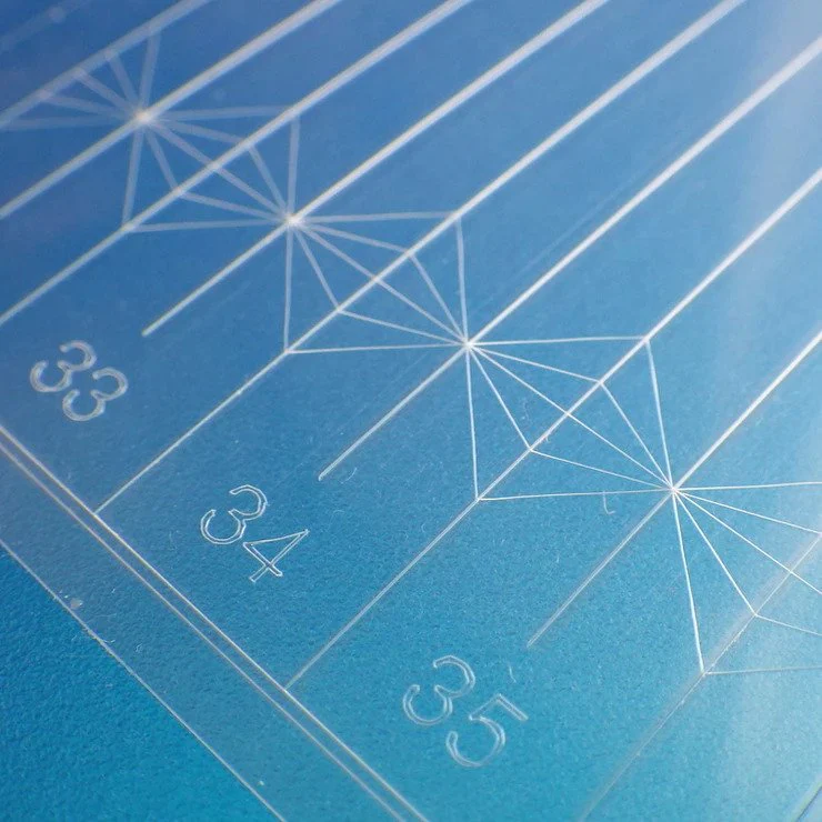 Panel Line Guide 1 (Straight Line) 0.1mm