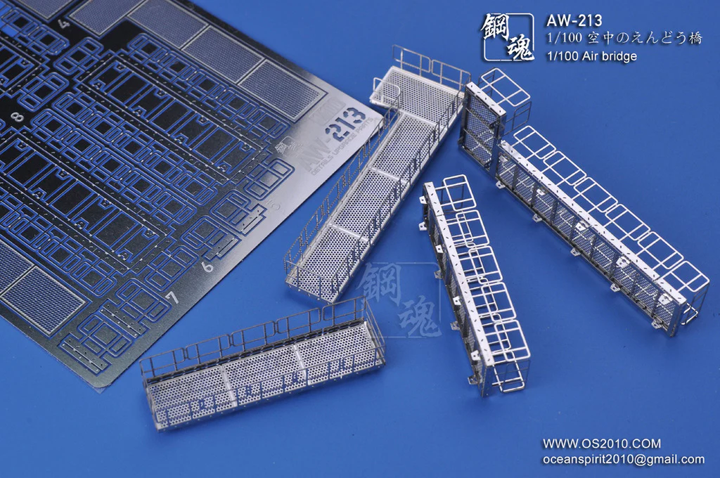 Photo-Etched Upgrade Parts: 1/100 Air Bridge - Image 2