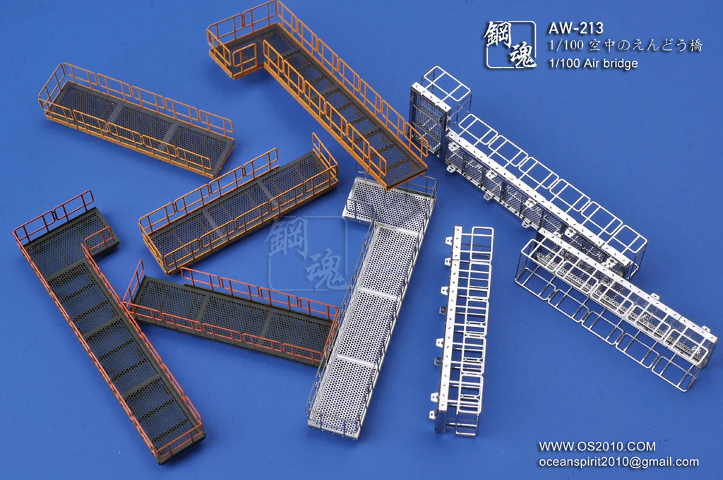 Photo-Etched Upgrade Parts: 1/100 Air Bridge - Image 3