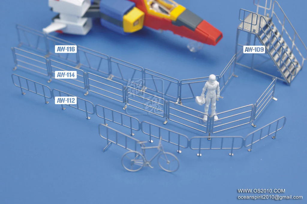 Photo-Etched Upgrade Parts: 1/144 & 1/100 Maintenance Ladder - Image 8