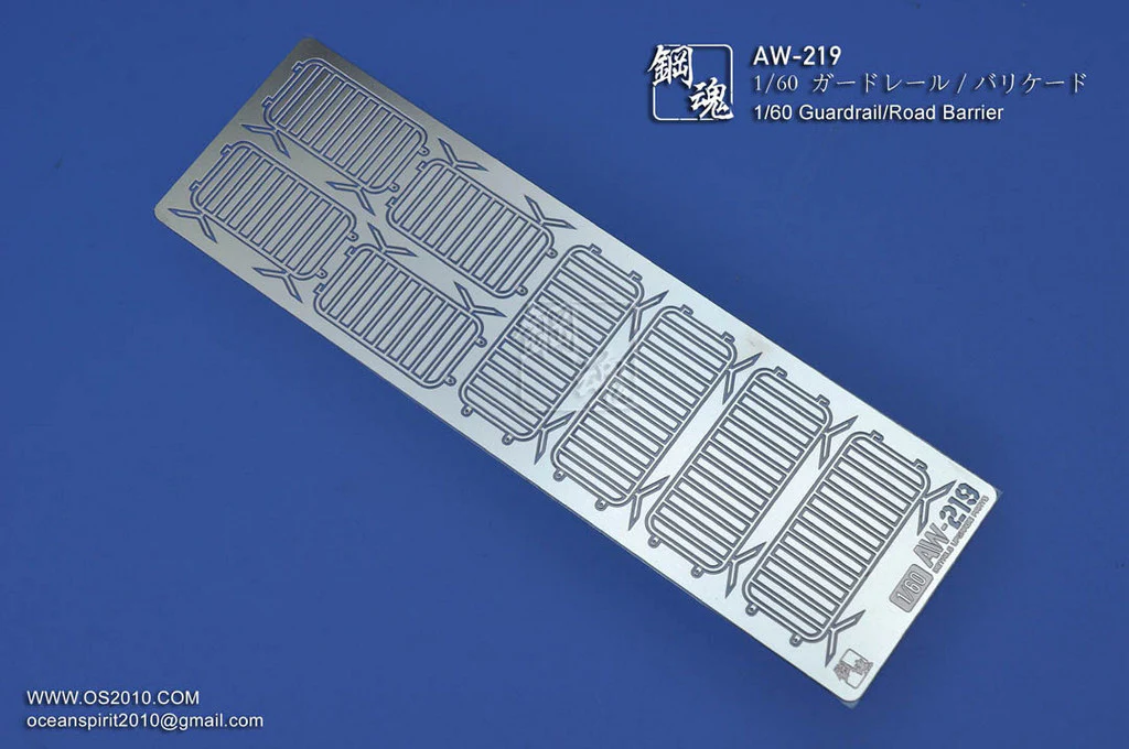 Photo-Etched Upgrade Parts: 1/60 Crowd Control Barrier - Image 6