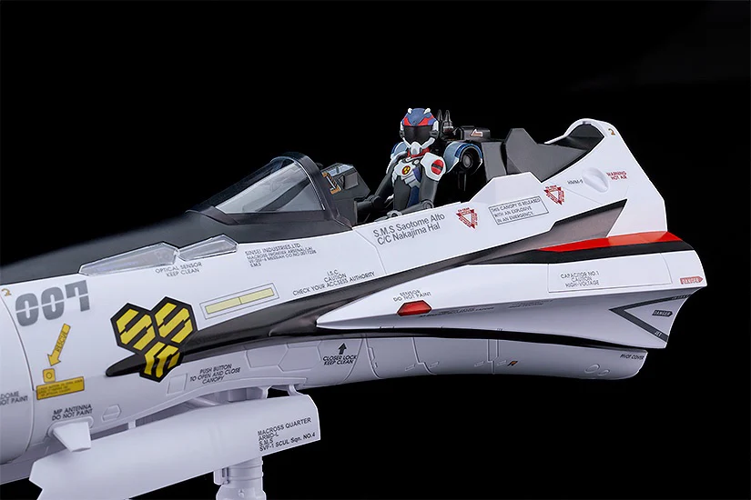 PLAMAX minimum factory 1/20 MF-69 Alto Saotome with VF-25F Decal Set - Image 7