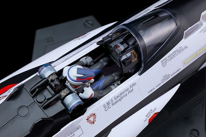 PLAMAX minimum factory 1/20 MF-69 Alto Saotome with VF-25F Decal Set - Image 8