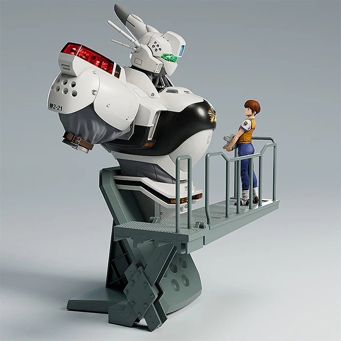 PLAMAX minimum factory MF-75 Machine Bust Collection Noa Izumi with Alphonse (Mobile Police Patlabor) - Image 4
