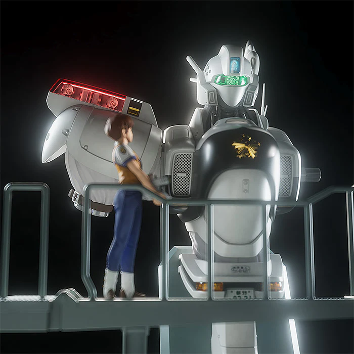 PLAMAX minimum factory MF-75 Machine Bust Collection Noa Izumi with Alphonse (Mobile Police Patlabor) - Image 5