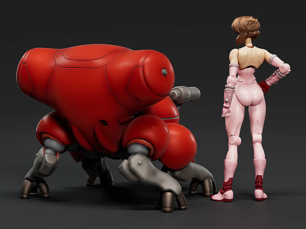 PLAMAX minimum factory 1/20 MF-94 Motoko Kusanagi with Fuchikoma (Ghost in the Shell) - Image 4