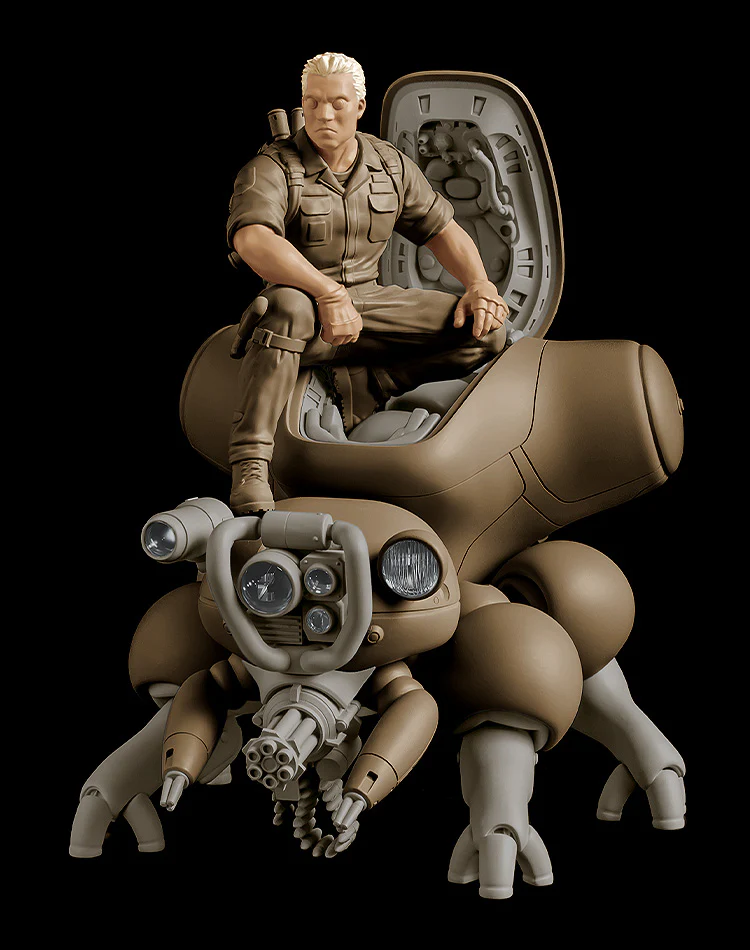 PLAMAX minimum factory 1/20 MF-95 Batou with Fuchikoma (Ghost in the Shell) - Image 3