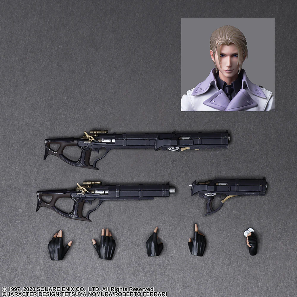 Play Arts Kai Final Fantasy VII Remake: Rufus Shinra - Image 7