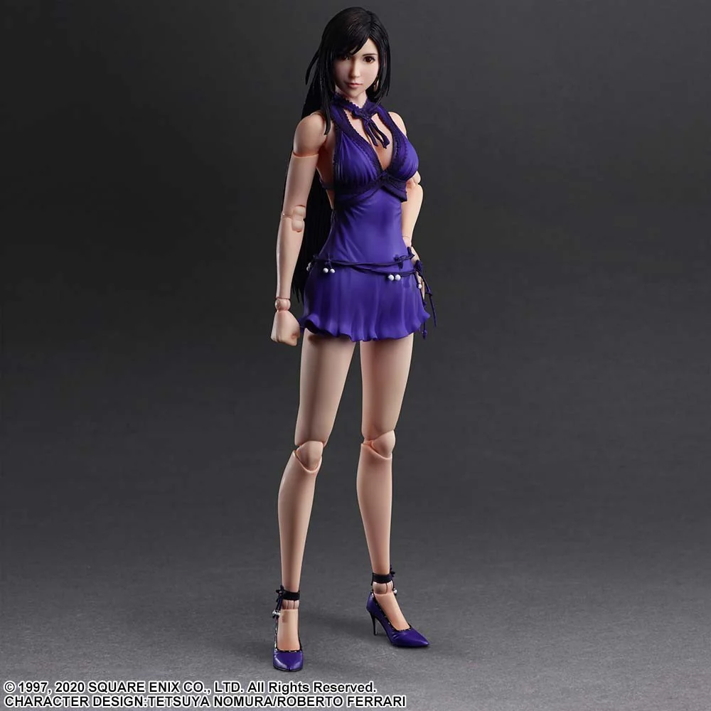 Play Arts Kai Final Fantasy VII Remake: Tifa Lockhart Dress Ver. - Image 3
