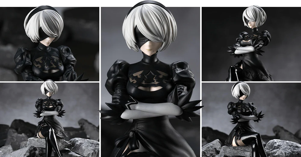 PM Perching Figure: 2B (NieR) - Image 2