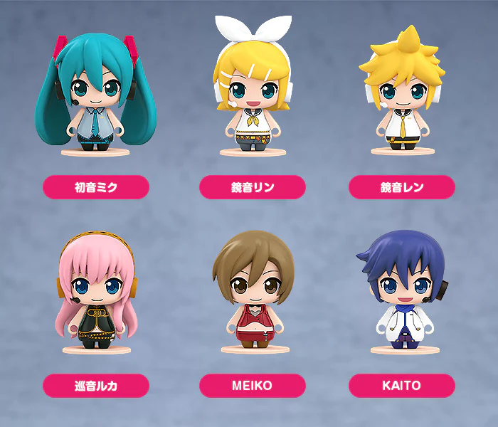 Pocket Maquette: Hatsune Miku 01 (set of 6) - Image 2