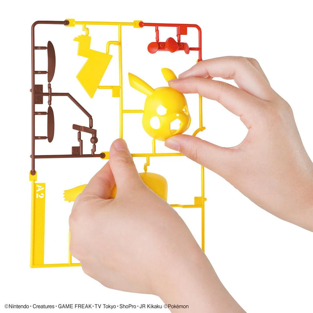 Pokémon Model Kit Quick!! 03 Pikachu (Battle Pose) - Image 4