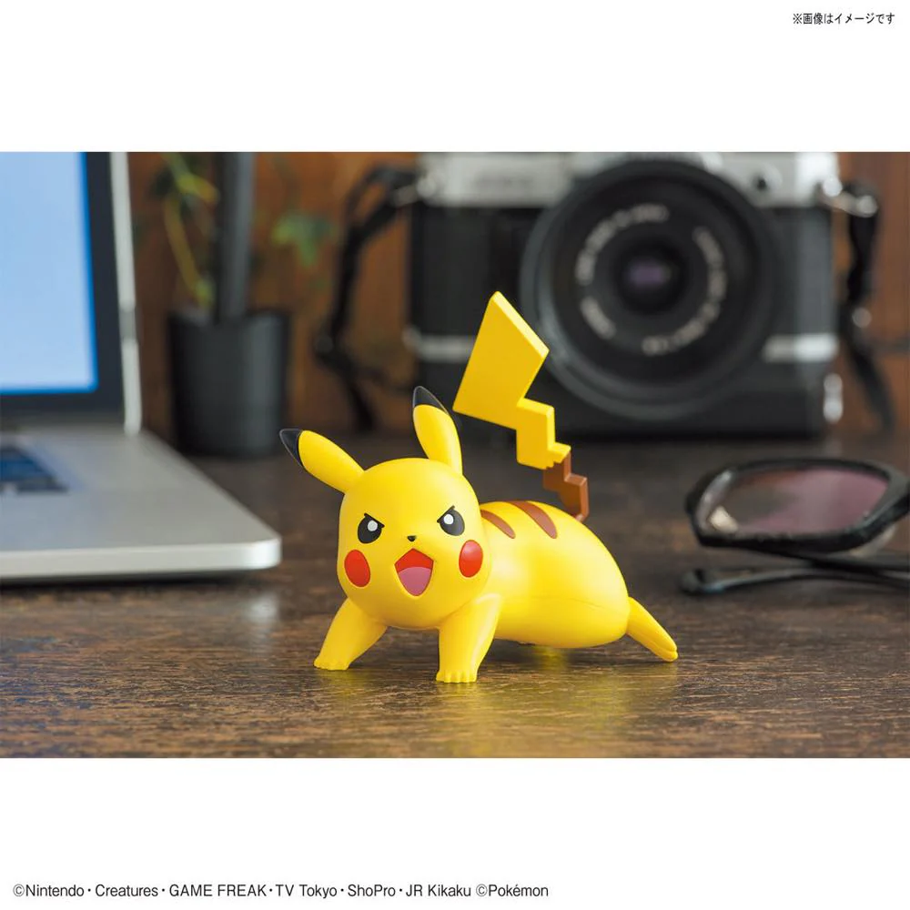 Pokémon Model Kit Quick!! 03 Pikachu (Battle Pose) - Image 6