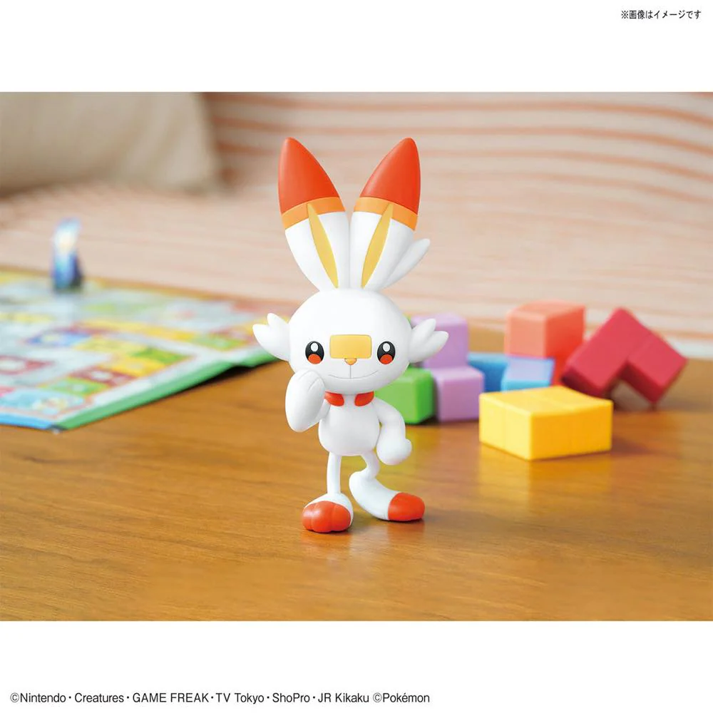 Pokémon Model Kit Quick!! 05 Scorbunny - Image 6