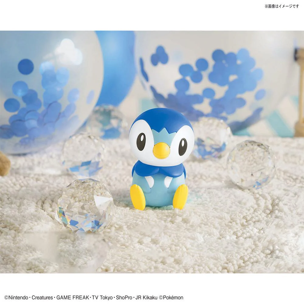 Pokémon Model Kit Quick!! 06 Piplup - Image 6