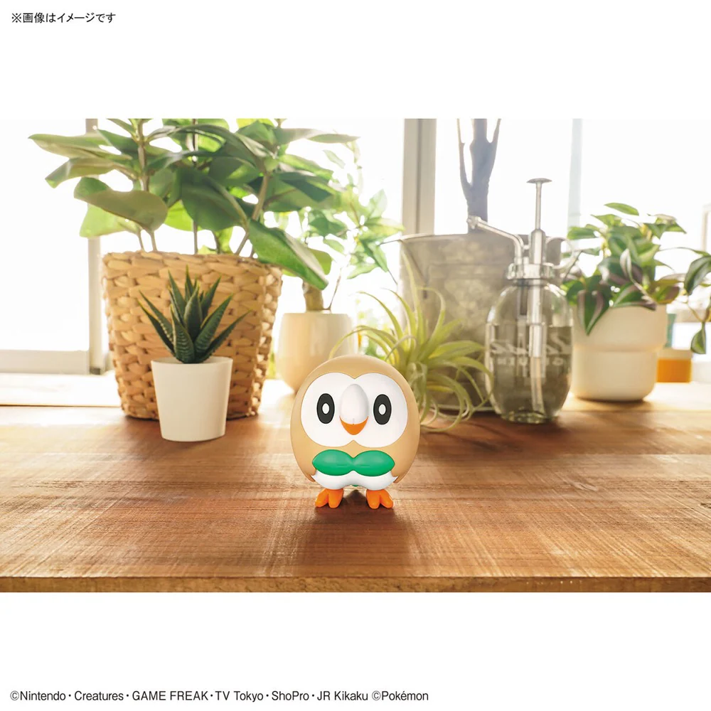 Pokémon Model Kit Quick!! 10 Rowlet - Image 6