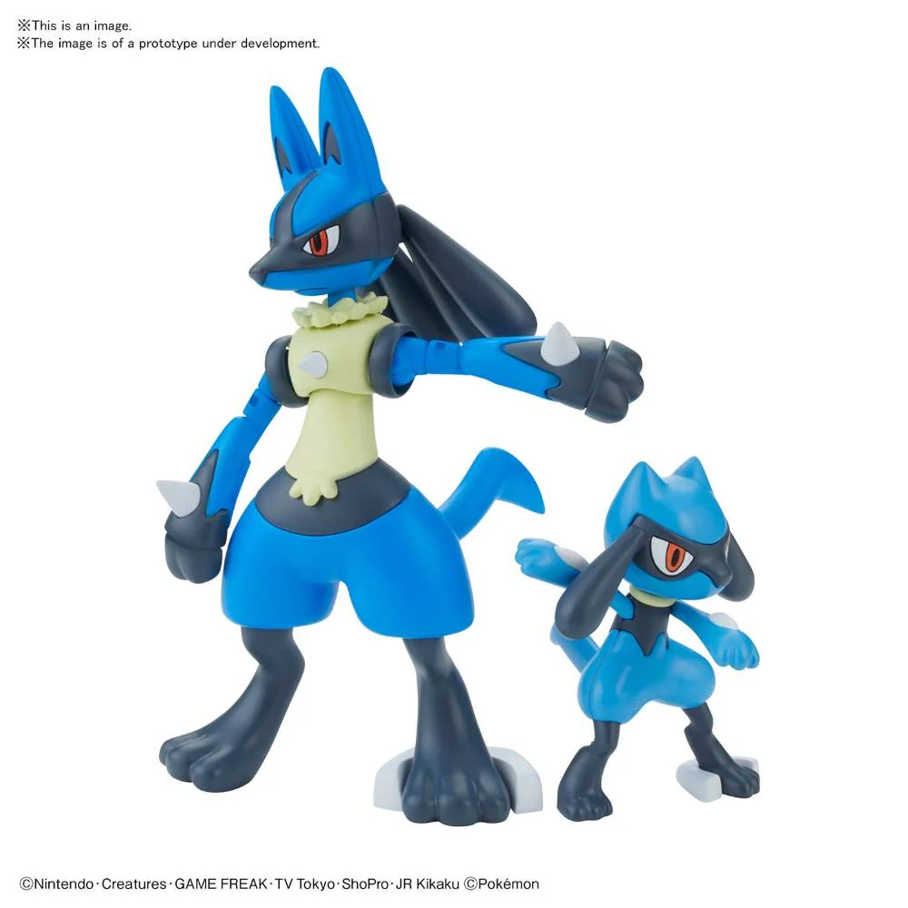 Pokémon Model Kit Select 44 Riolu & Lucario - Image 2