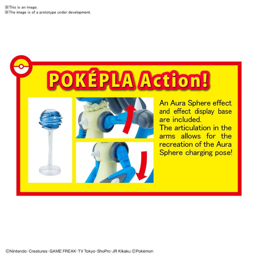 Pokémon Model Kit Select 44 Riolu & Lucario - Image 4