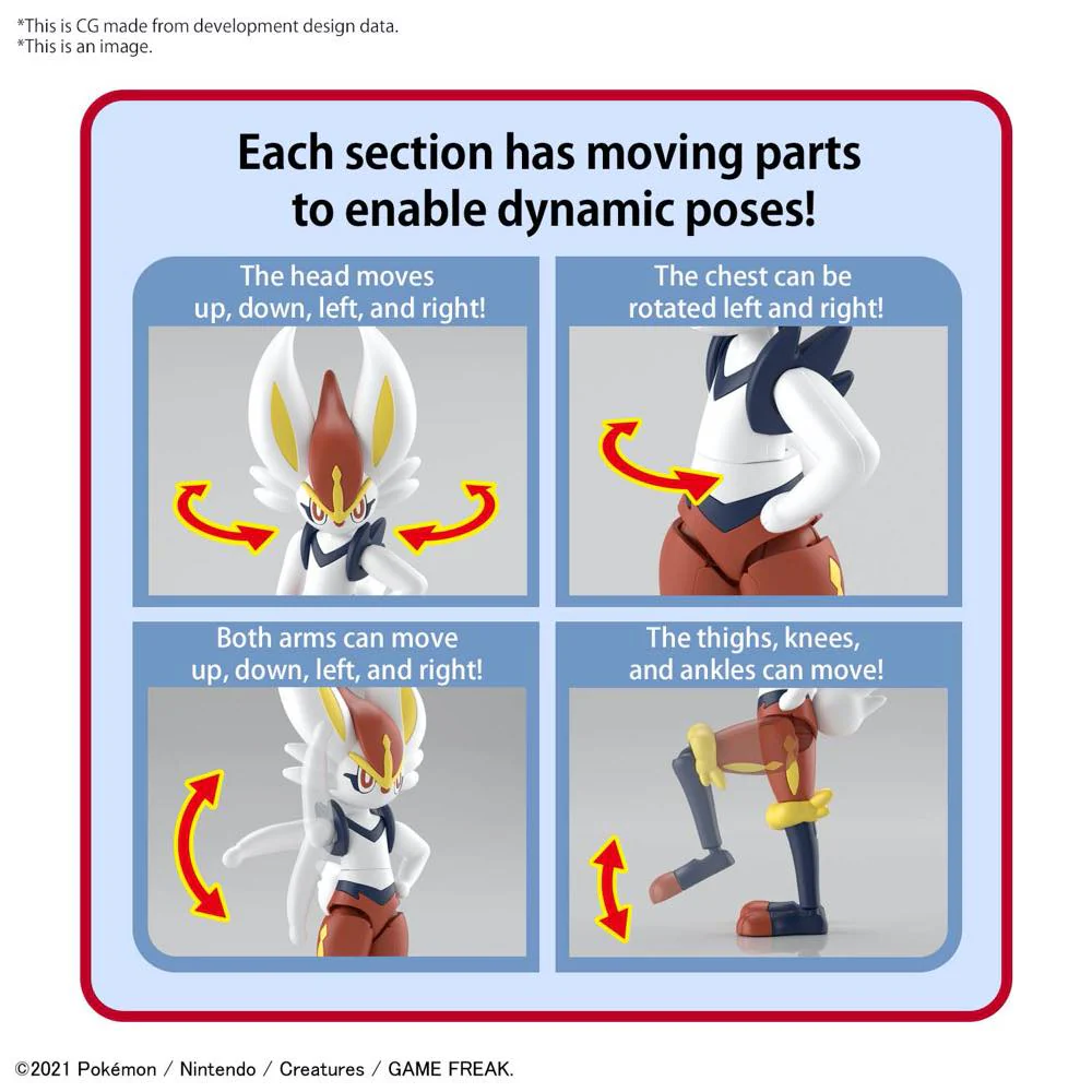 Pokémon Model Kit Select 50 Cinderace - Image 13