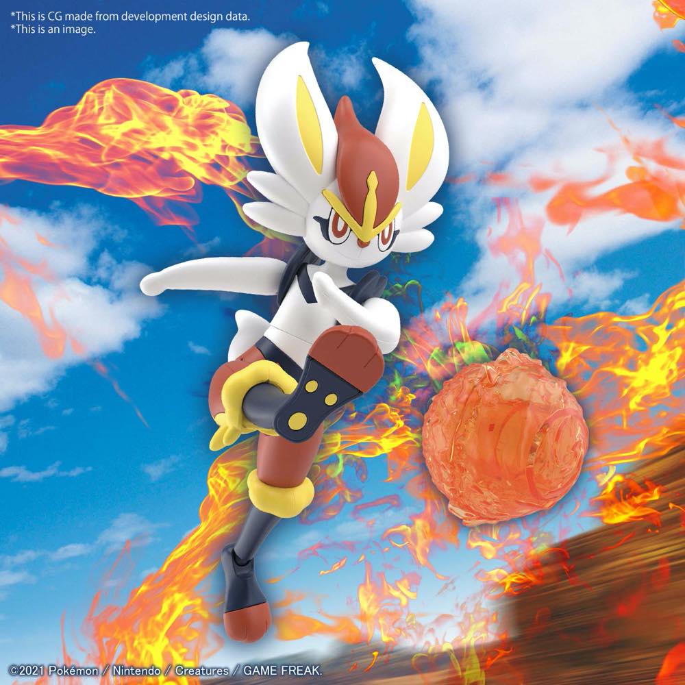 Pokémon Model Kit Select 50 Cinderace - Image 15
