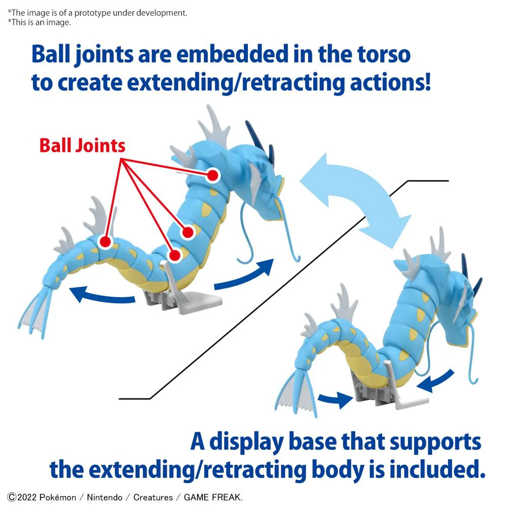 Pokémon Model Kit Select 52 Gyarados - Image 9