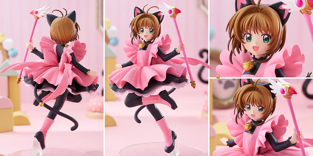 POP UP PARADE L Sakura Kinomoto: Black Cat Costume Ver. (Cardcaptor Sakura) - Image 3