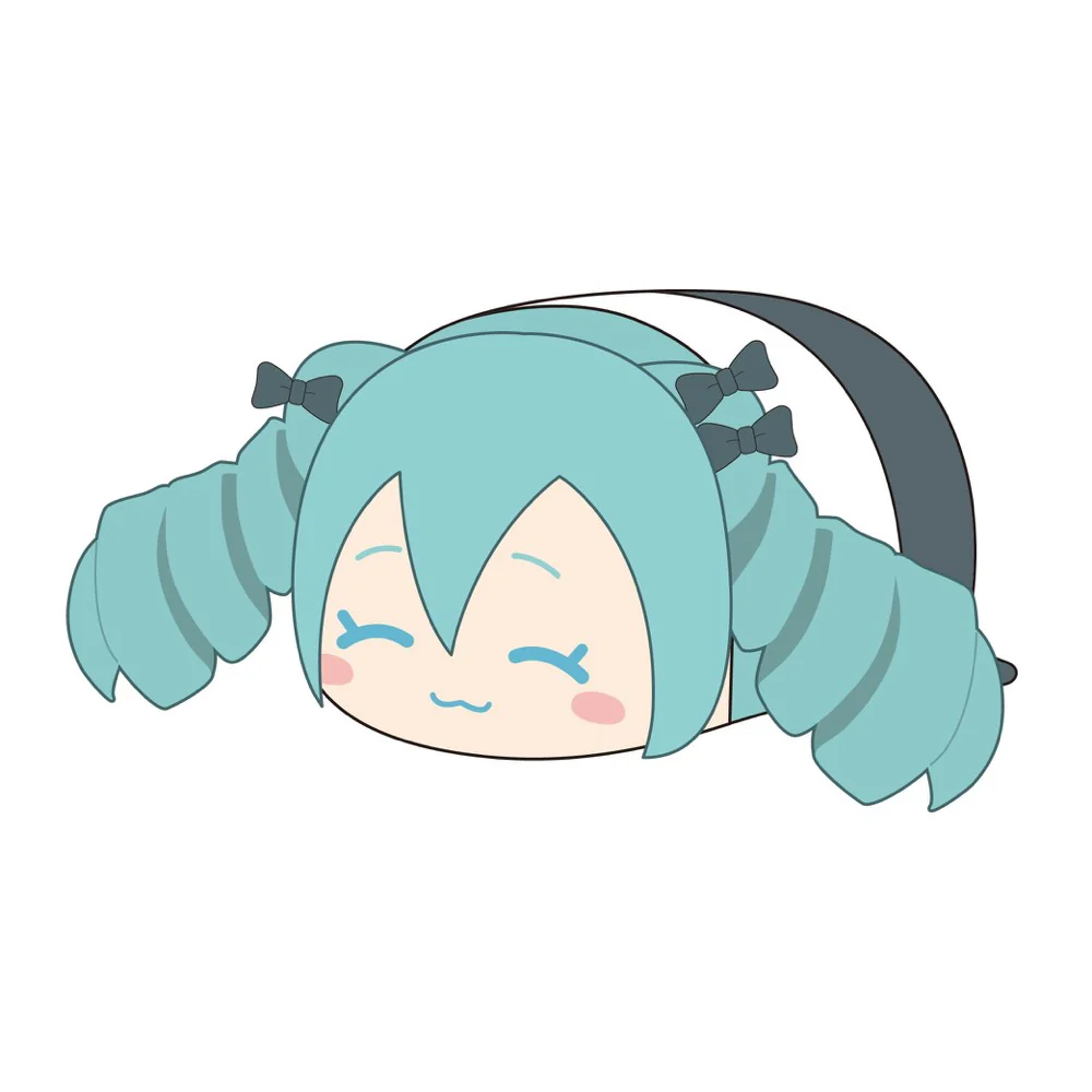 PoteKoro Hatsune Miku x Cinnamoroll Mascot (M Size) 2 A Hatsune Miku (Osumashi)