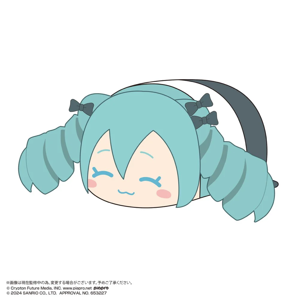 PoteKoro Hatsune Miku x Cinnamoroll Mascot (M Size) 2 A Hatsune Miku (Osumashi) - Image 2