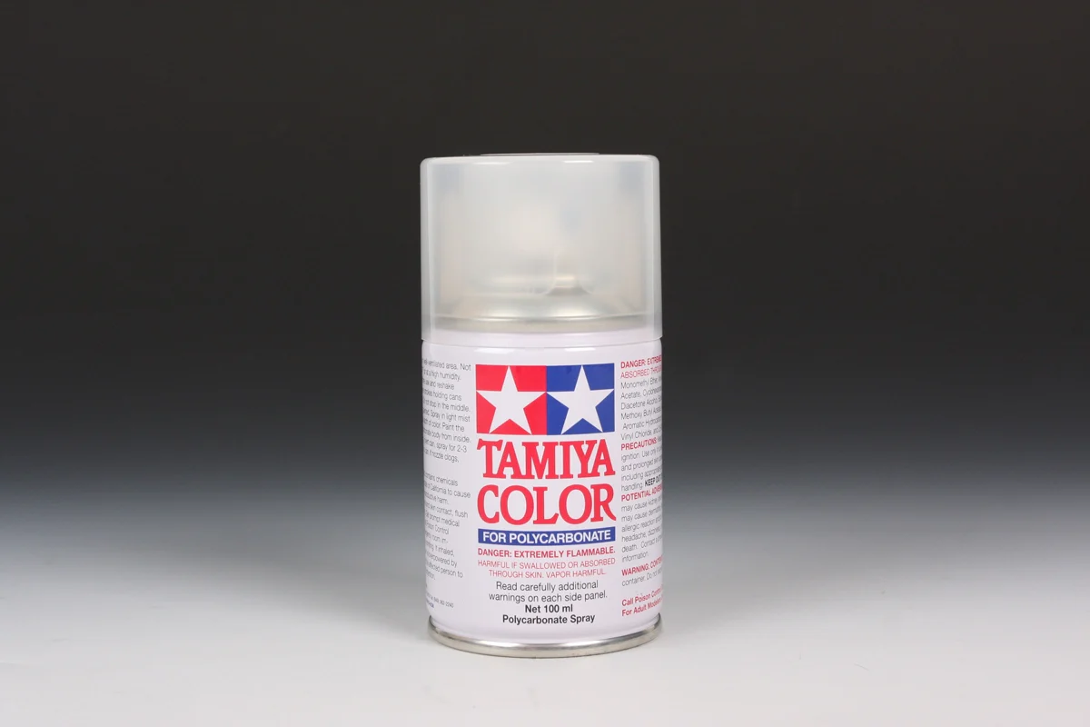 Ps-55 Tamiya Clear Coat Spray for Polycarbonate 100ml (Flat) - Image 2