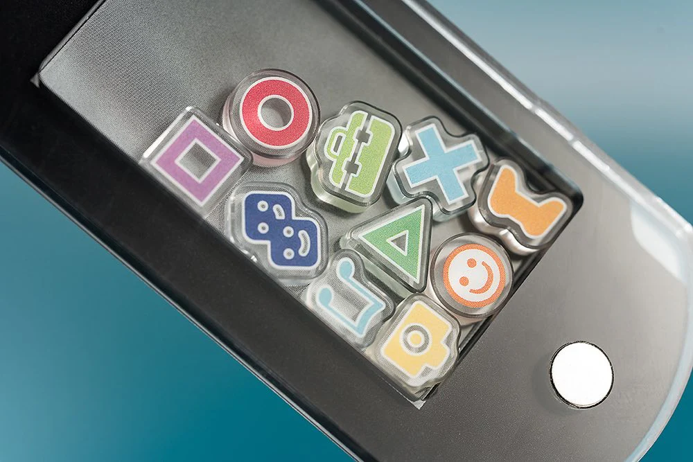PSP (PlayStation Portable) Rattle Acrylic Keychain: White Ver. - Image 7
