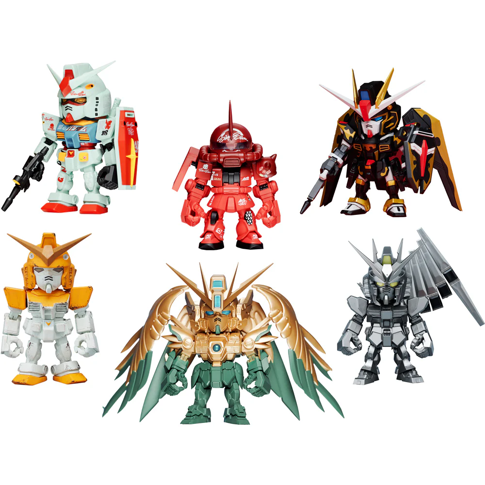 QMSV Mini Gundam 5th Anniversary Ver. (set of 8)