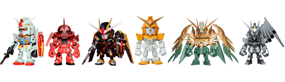 QMSV Mini Gundam 5th Anniversary Ver. (set of 8) - Image 2
