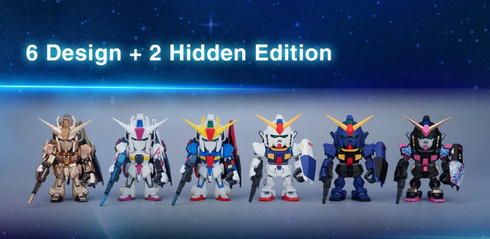 QMSV Mini Zeta Gundam Transformation (set of 8) - Image 2