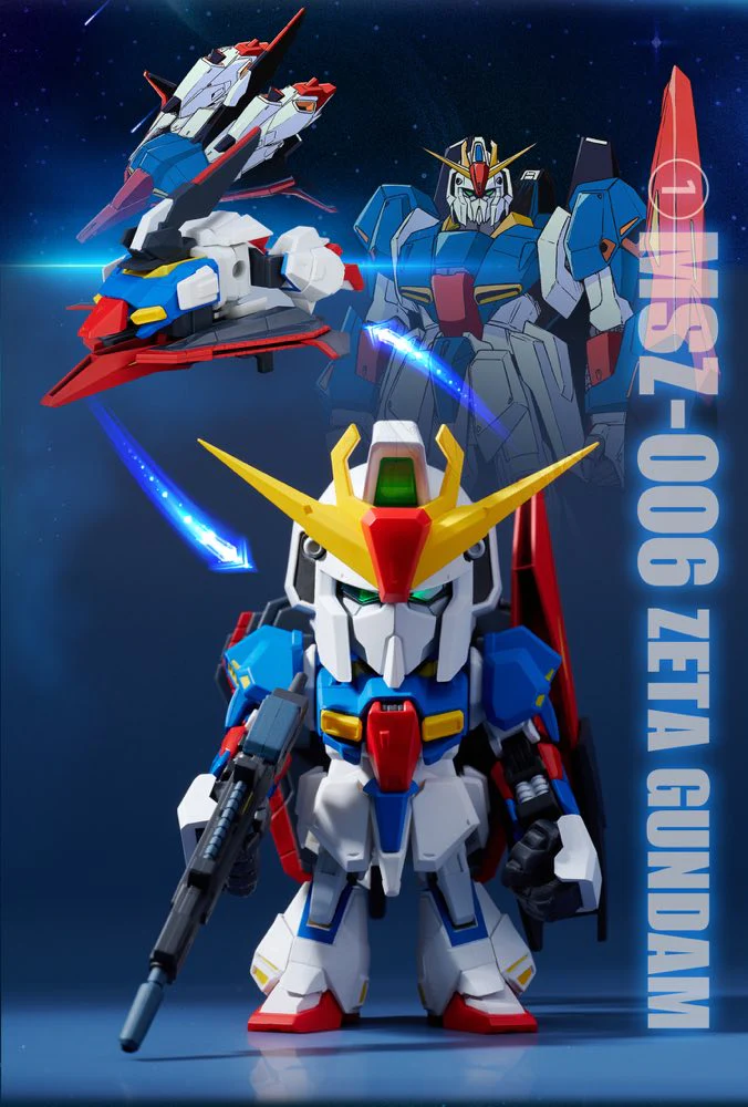 QMSV Mini Zeta Gundam Transformation (set of 8) - Image 3
